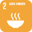 Logo SDG 2 Geen honger 